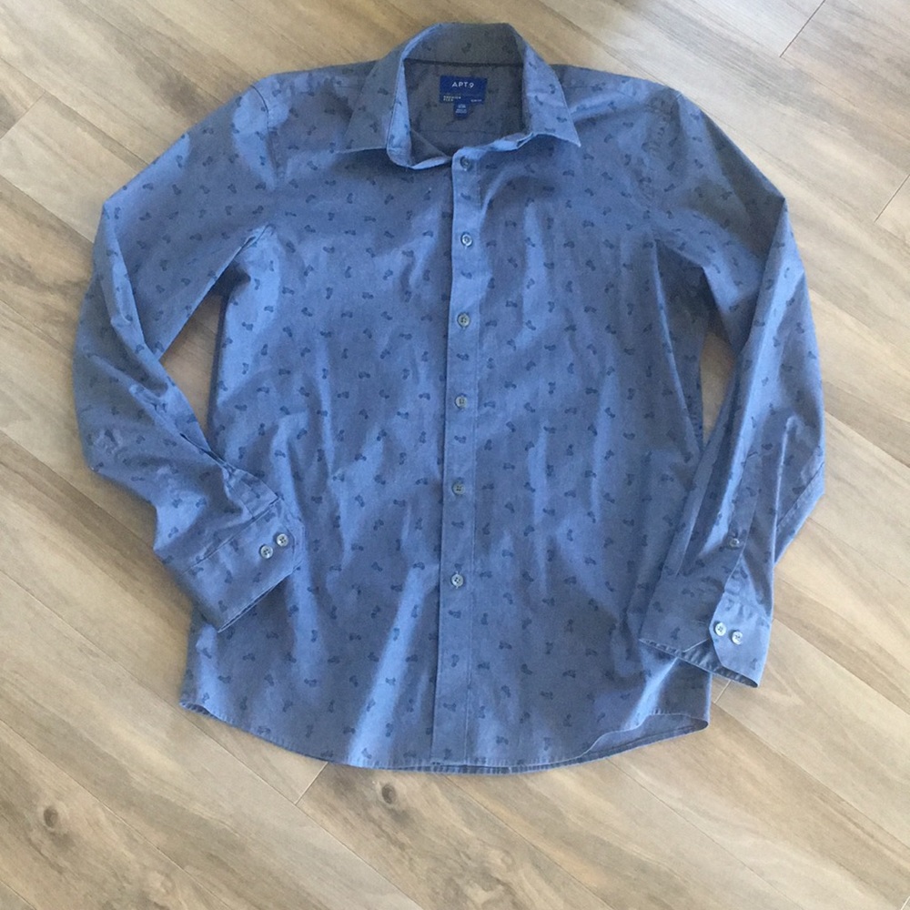 Apt.9 Men’s Dress Shirt Slim Fit - Premium Flx